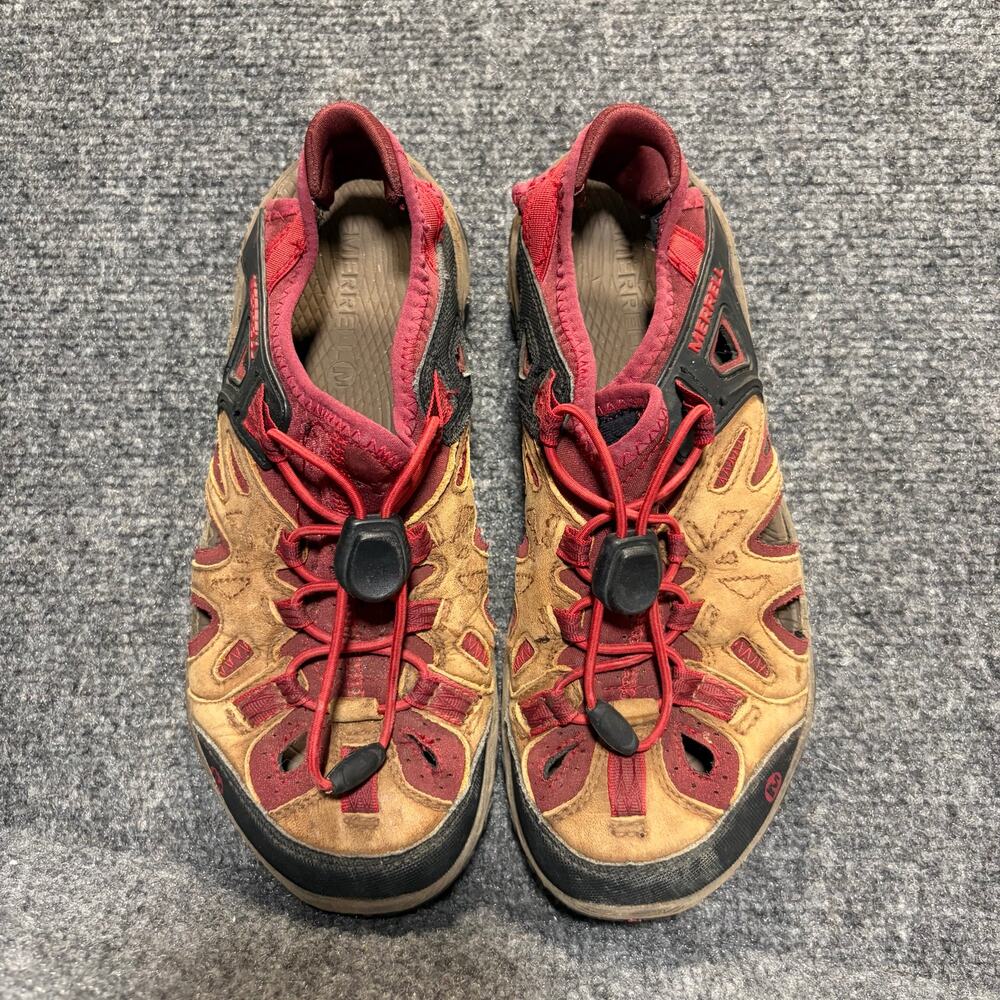 Merrell All Out Blaze Sieve Brown Sugar Athletic Hiking Water Sandals Womens 6.5